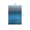 World Rug Gallery Contemporary Stripe Shade Reversible Recycled Plastic 3' X 5' Blue Outdoor Rug 6074BLUE3X5 - alternate 3